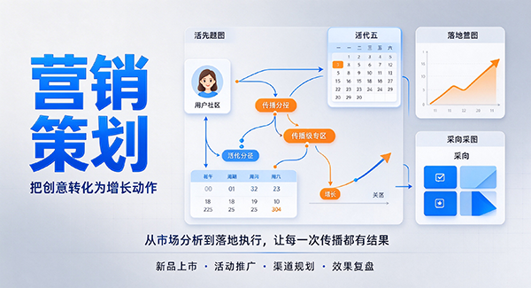 叶集区营销策划